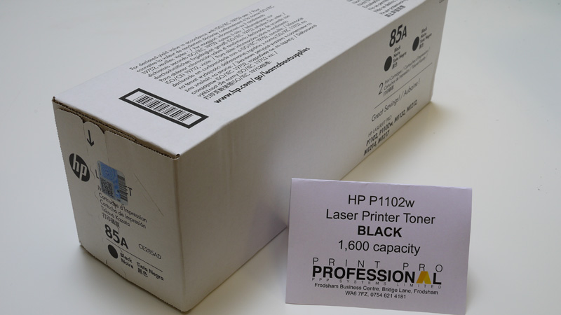 Black Toner Cartridge HP P1102w 1,600 capacity