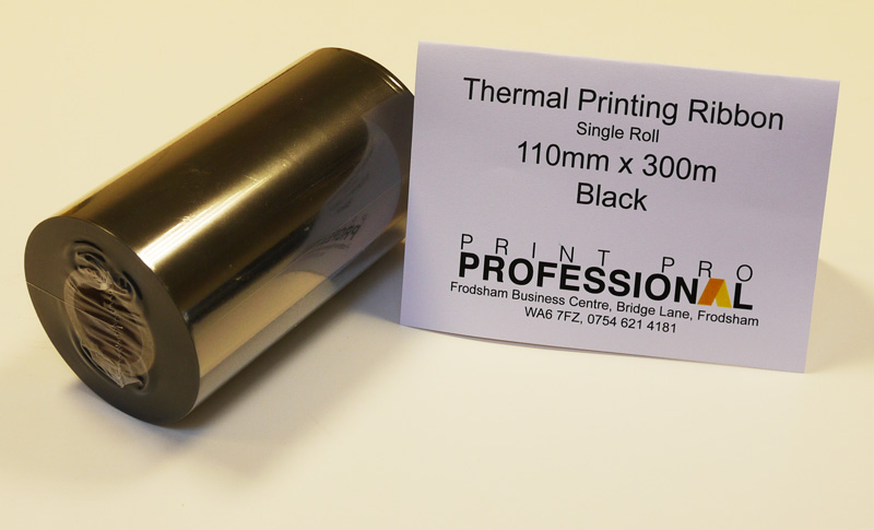 Thermal Ribbon Black 110mm x 300 metres
