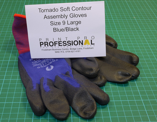 Tornado Soft Contour Assembly Gloves Large Size 9