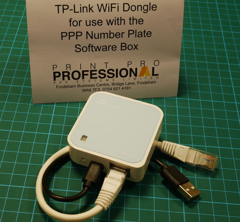 TP-Link WiFi Dongle Includes USB and Ethernet Cables